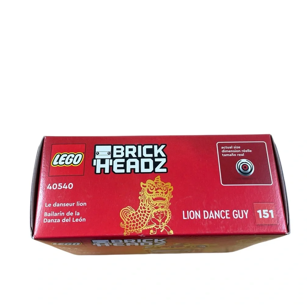 LEGO BrickHeadz Lion Dance Guy - #40540 - New in box - retired - Picture 6 of 6